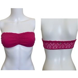 Pink Abercrombie Lace Bandeau